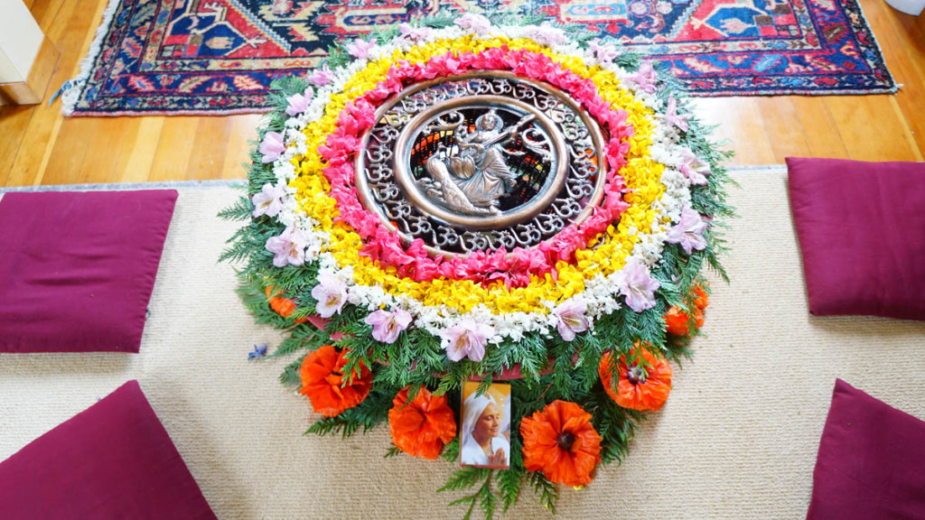 Beautiful preparation of the Divine Mother offering Sunday afternoon