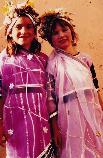 Leala and Mamata, temple dancers in the 1991 Ramayana