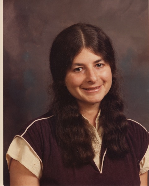 Chandrika at the start of her teaching career, 1985