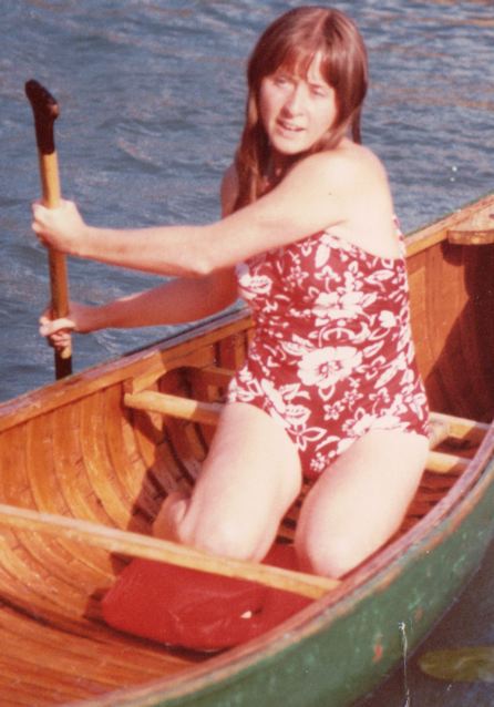 Padma competing in Oyama canoe races