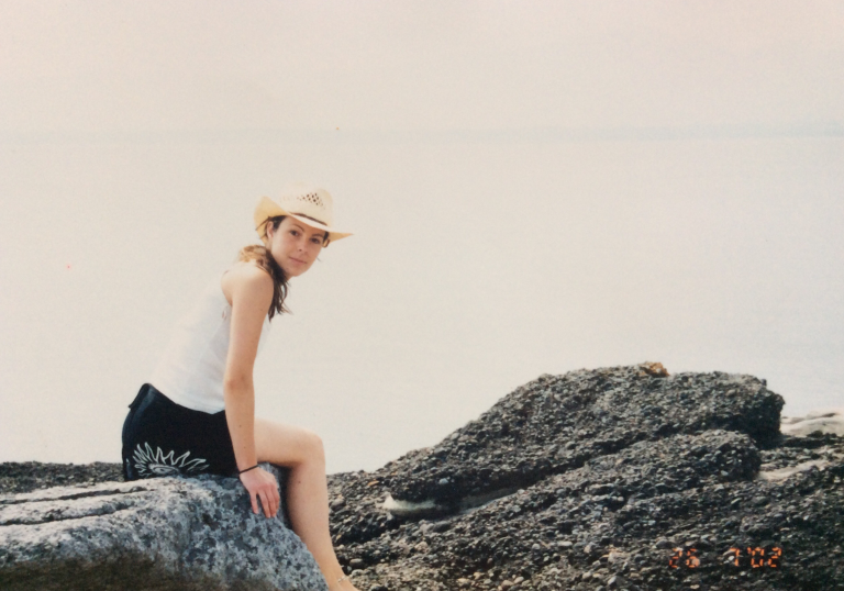 Spending time each summer on Hornby Island with my family was a special time for me, this photo is from July 2002.