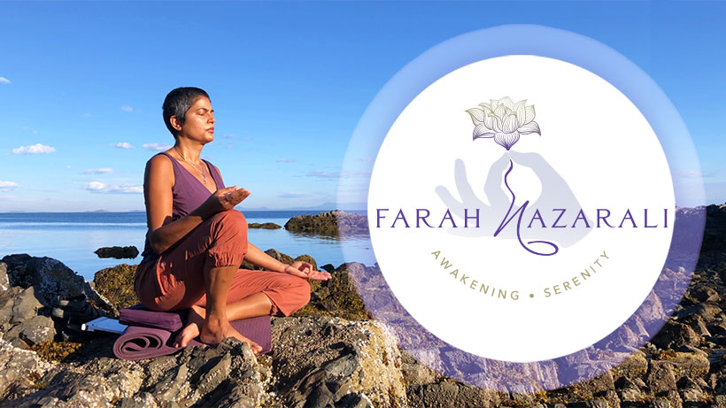 Farah Nazarali seated yogi