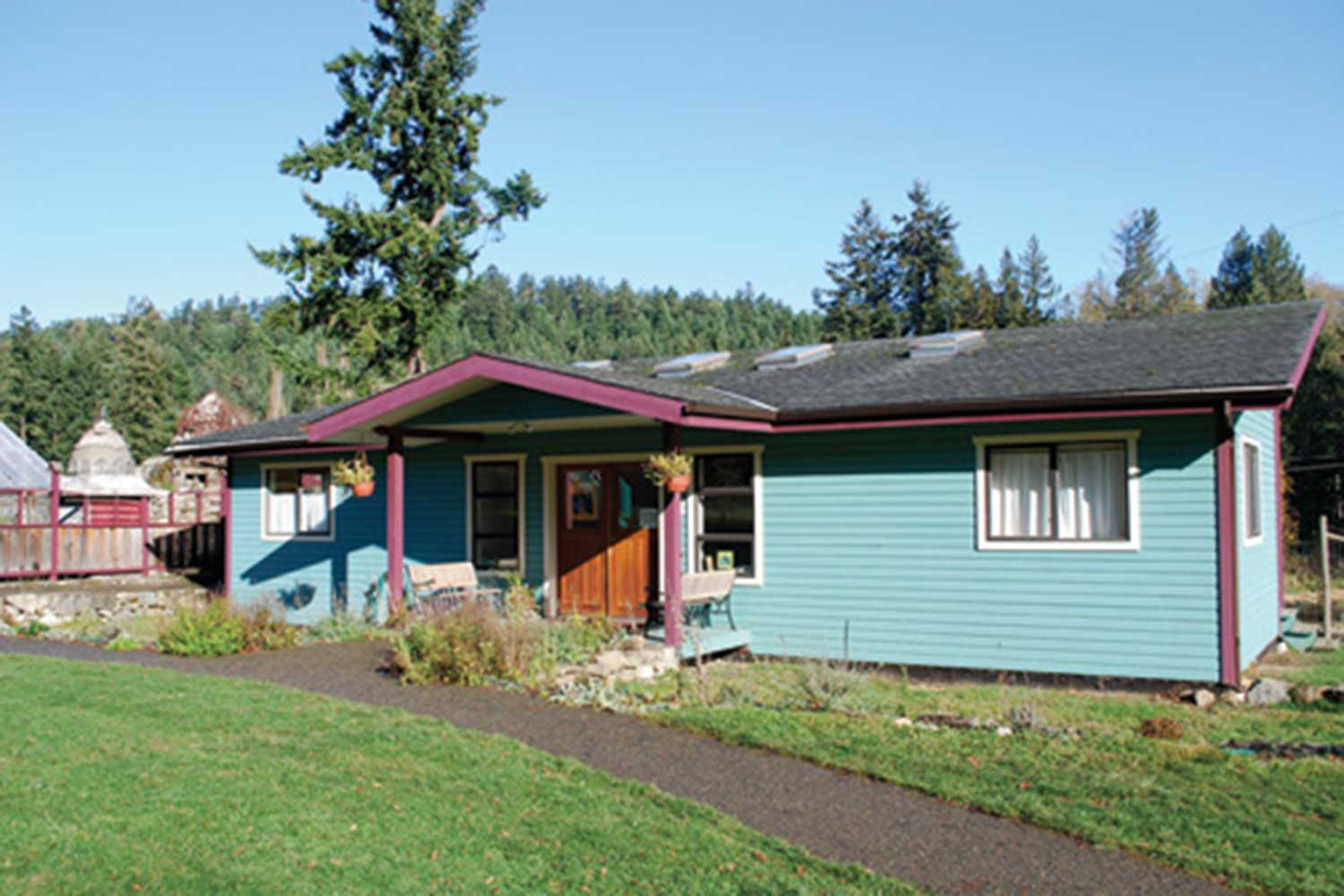 Garden House at The Salt Spring Centre of Yoga