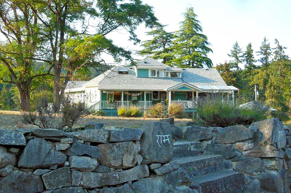 House rental at The Salt Spring Centre of Yoga