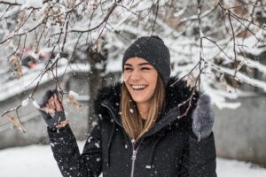 Smiling woman