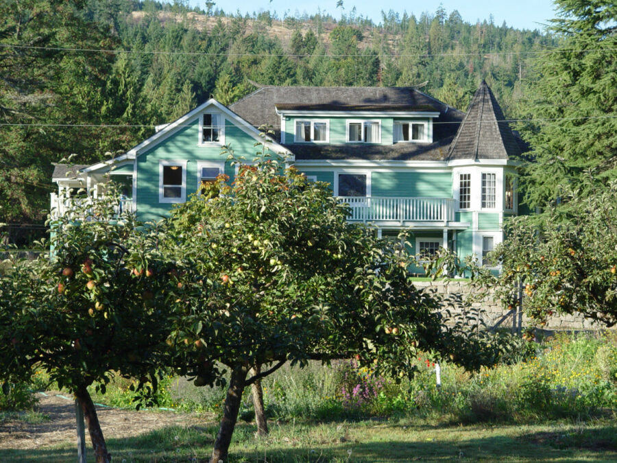 Program House from the orchard