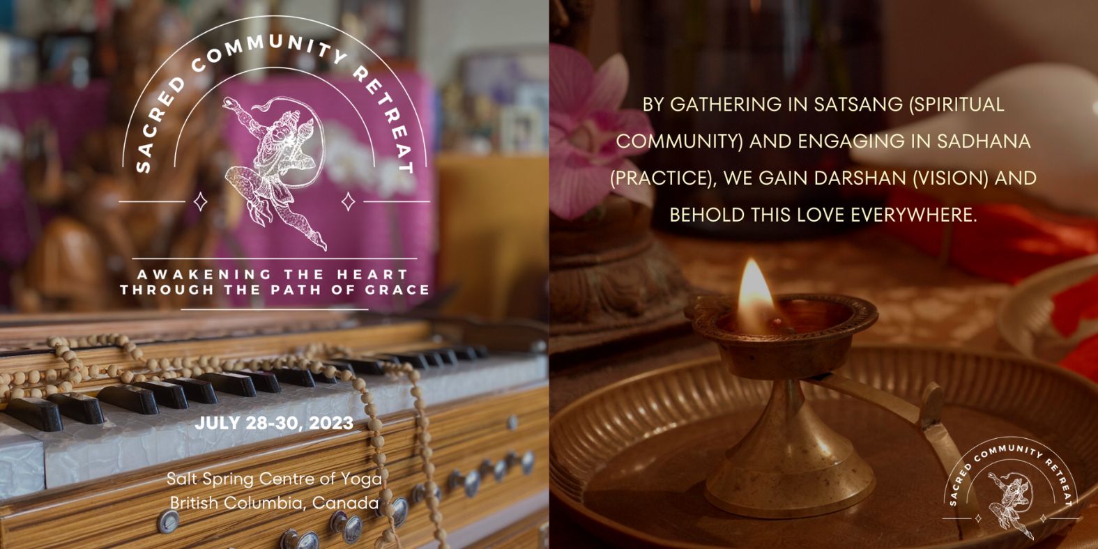 July 28-30 2023 - Sacred Community Project rental event - cover photo
