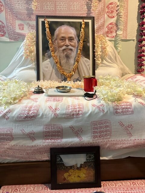 Babaji's room at the Ashram