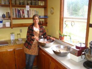 Keiko in the Centre kitchen